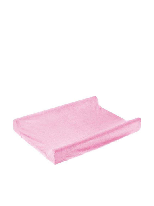 Sensillo Changing Pad Cover made of Fabric Pink 50x70cm