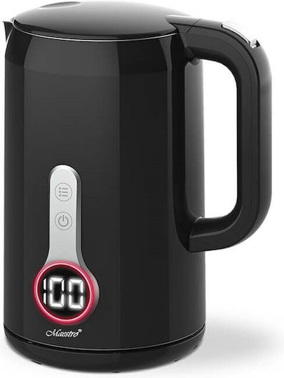 Maestro MR-025 Fierbător 1.7lt 2200W Negru