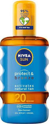 Nivea Sonnenschutz & Bräune SPF20 Öl 200ml Nivea Sonnenschutz & Bräune SPF20 Öl 200ml