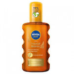 Nivea Tropical Bronze Αντηλιακό Λάδι για το Σώμα SPF6 σε Spray 200ml