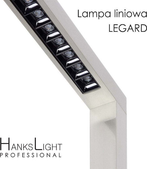 Hankslight LED Floor Lamp H214.6xW120cm. with Natural White Light 2200lm