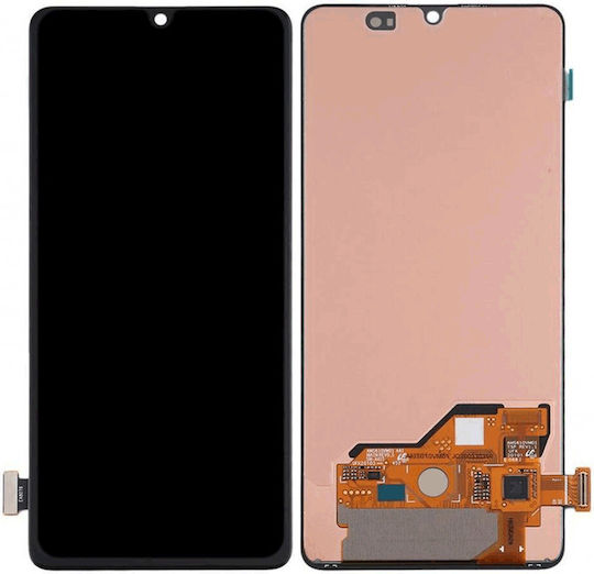 Ecran Incell cu Mecanism de Atingere pentru Samsung Galaxy A41 A415F (Negru)