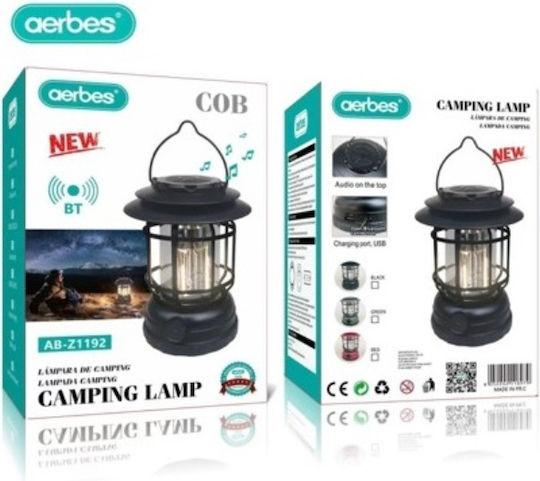 Aerbes Rechargeable Lantern for Camping with Flashlight