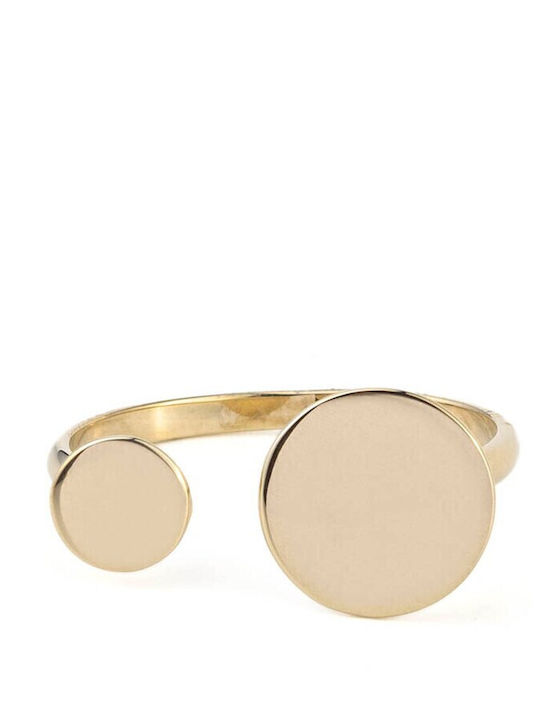 George Art Jewels Γυναικείο Δαχτυλίδι Επιχρυσωμένο