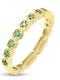 Fa Cad'oro Ring with Zircon made of Gold 14K