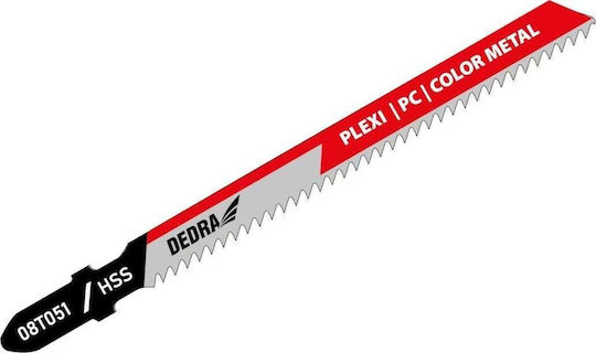 Dedra 08T051 Jig Saw Blades 100mm 2 Pieces