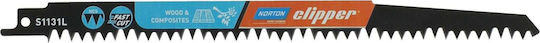Norton Jig Saw Blade for Wood 240mm 2pcs 70184608361