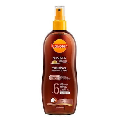 Carroten Summer Dreams Sunscreen Oil for the Body SPF6 in Spray 200ml