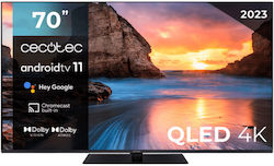 Cecotec Smart Τηλεόραση 70" 4K UHD QLED V1Z+ Series VQU11070Z+S HDR (2024)