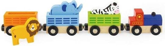 Big Jigs Set with Train made of Wood for 3+ years+ Years