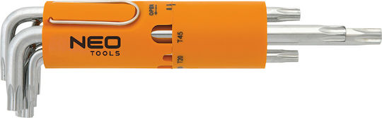 Neo Tools Set 8 Chei Torx în Formă L