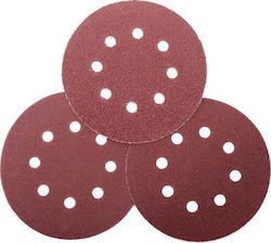 Proline Foaie de șlefuire pentru șlefuitor excentric cu găuri 125mmx125mm Set 5buc