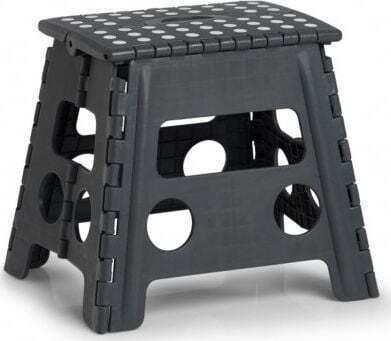 Zeller Table Plastic for Camping Foldable Gray