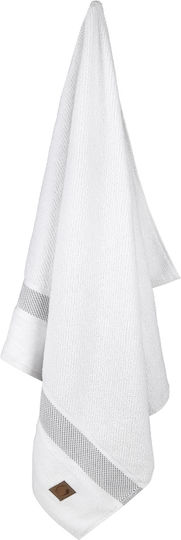Borea Hand Towel Lava 30x50cm White Weight 550gsm