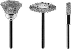 Graphite 55H066 Συρματόβουρτσα για Γωνιακό Τροχό 5mm Σετ 3τμχ