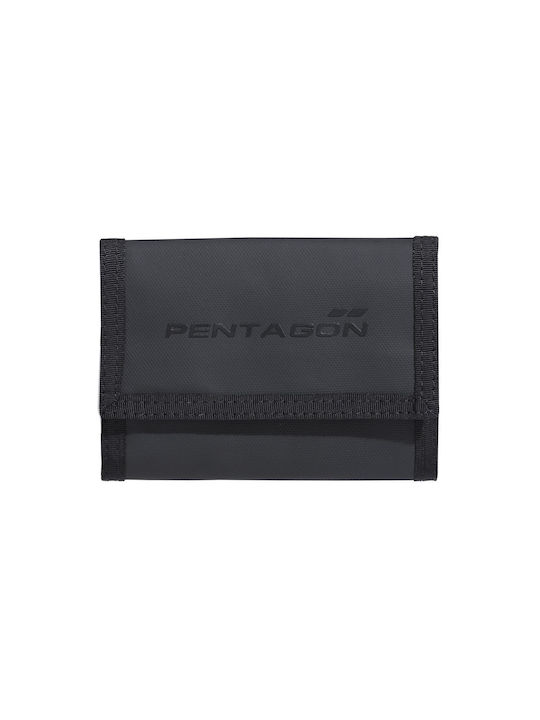 Pentagon Wallet Ανδρικό Πορτοφόλι Μαύρο