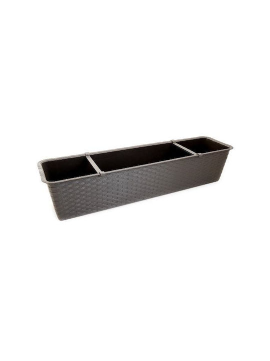 Prosperplast Oală pentru plante Maro 68.5x17.3x15cm