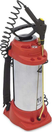 Mesto Pressure Sprayer with Capacity 13lt 6bar in Red color