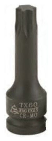 Teng Tools Bit-Stecknuss mit Torx-Bit und Antriebsvierkant 1/2'' 1Stück