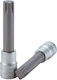 Teng Tools Spritzfilter Wasserhahn Bit-Stecknuss mit Ribe-Bit und Antriebsvierkant 1/2'' Größe M11 1Stück