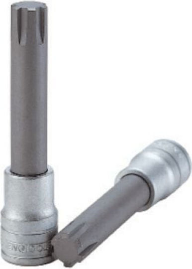 Teng Tools Spritzfilter Wasserhahn Bit-Stecknuss mit Ribe-Bit und Antriebsvierkant 1/2'' Größe M11 1Stück