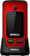 Mobiola MB610 Dual-SIM Handy mit Großen Tasten (Englisches Menü) Rot