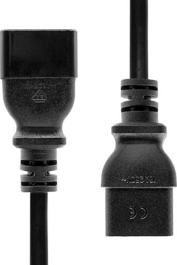 ProXtend C19 To C20 Power Extension Cord Length 5m Black