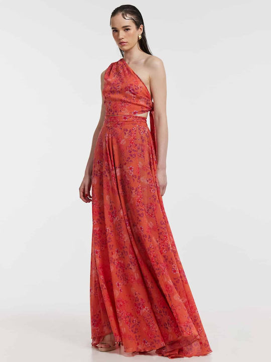 Hemithea Maxi Φούστα Φάκελος Coral