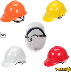 Vorel Construction Site Work Helmet Orange