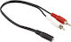 Hertz Hertz RCA / 3.5mm Male to RCA / 3.5mm Female Converter 1 Piece 1127-uniw