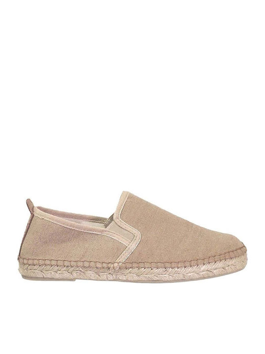 Toni Pons Fabric Men's Espadrilles in Beige Color
