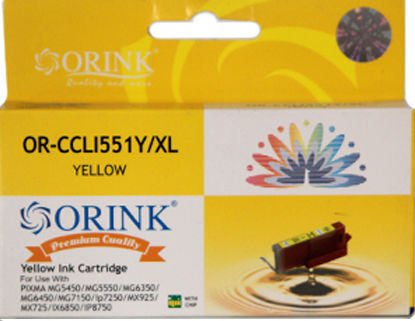 Orink Συμβατό Μελάνι Εκτυπωτή InkJet Canon CLI551XL 1τμχ