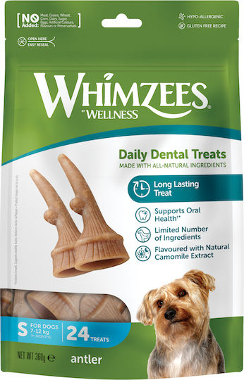 Whimzees Chew Μασώμενο Stick για Σκύλους κατά της Πέτρας & Πλάκας 360gr 24τμχ