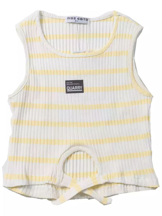 Evita Kids Blouse Sleeveless Yellow