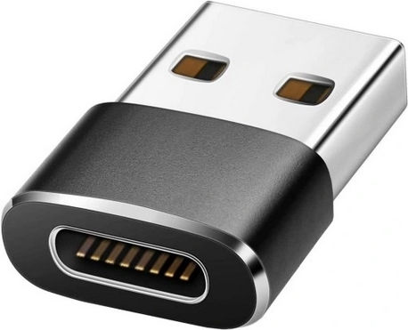 Adaptor Usb-a/usb-c Zola Negru 2.2x1.5x1.5 Cm