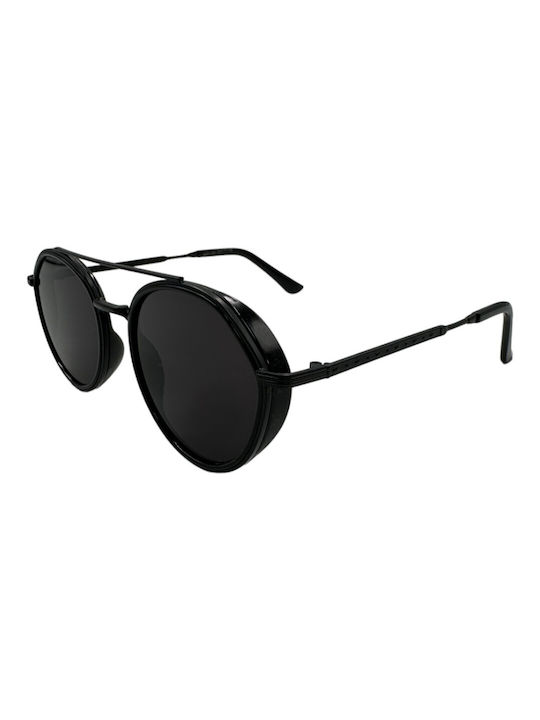 V-store Sunglasses with Black Frame and Black Lens 80-796BLACK