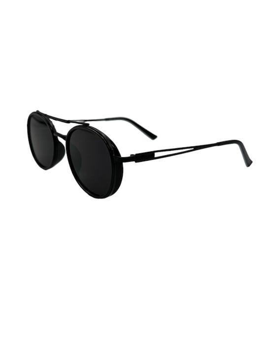 V-store Women's Sunglasses with Black Frame and Black Lens 80-734BLACK