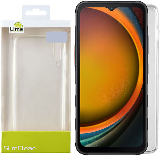 Lime Back Cover Silicone Transparent (Galaxy XCover7)