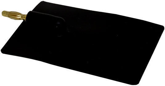 Pg912/44 Silicone Electrodes 80x120mm 4mm Connector Silicone Reusable Electrode