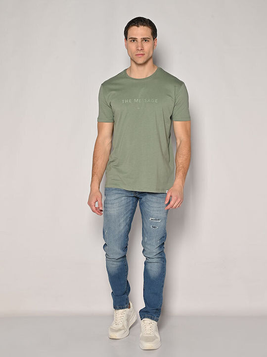 Camaro T-shirt Bărbătesc cu Mânecă Scurtă Verde