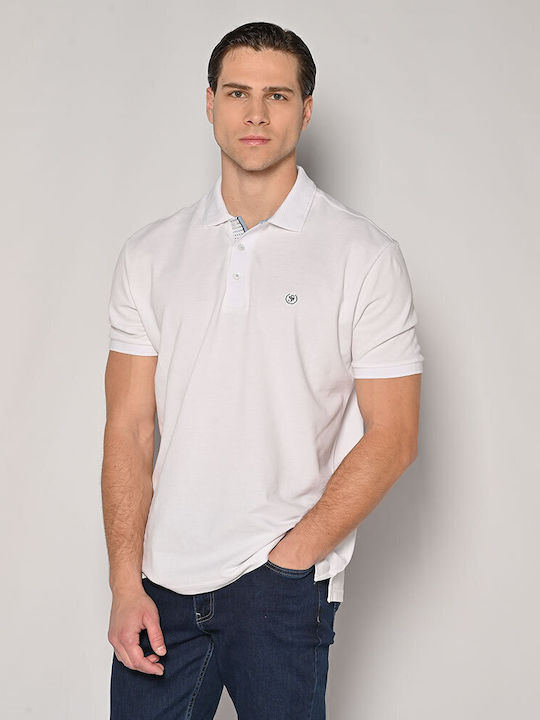 Polo T-Shirt Weiß