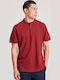 Short Sleeve Red Blouse