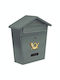Vorel Outdoor Mailbox Inox in Gray Color 38x32x10cm