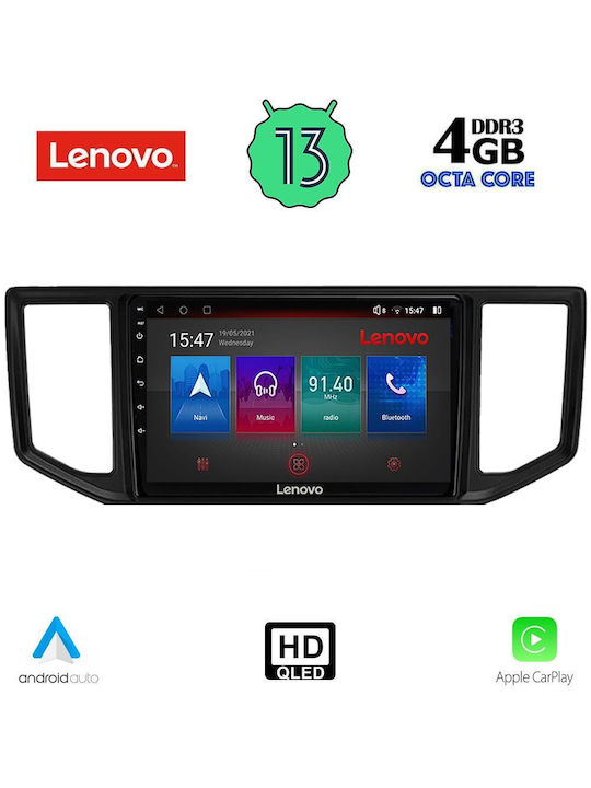 Lenovo Car-Audiosystem 2DIN (Bluetooth/USB/WiFi/GPS) mit Touchscreen 10"