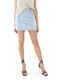 MY T Mini Skirt in Light Blue color