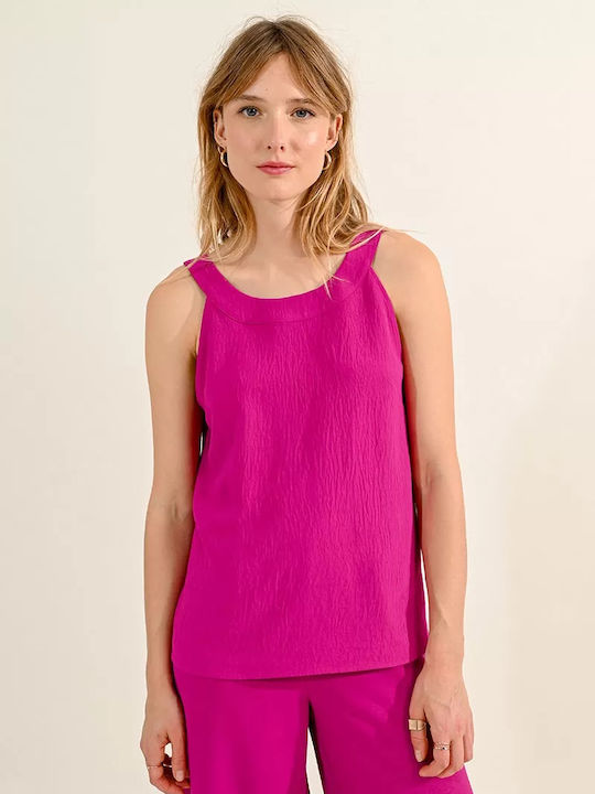 Molly Bracken Damen Bluse Fuchsia