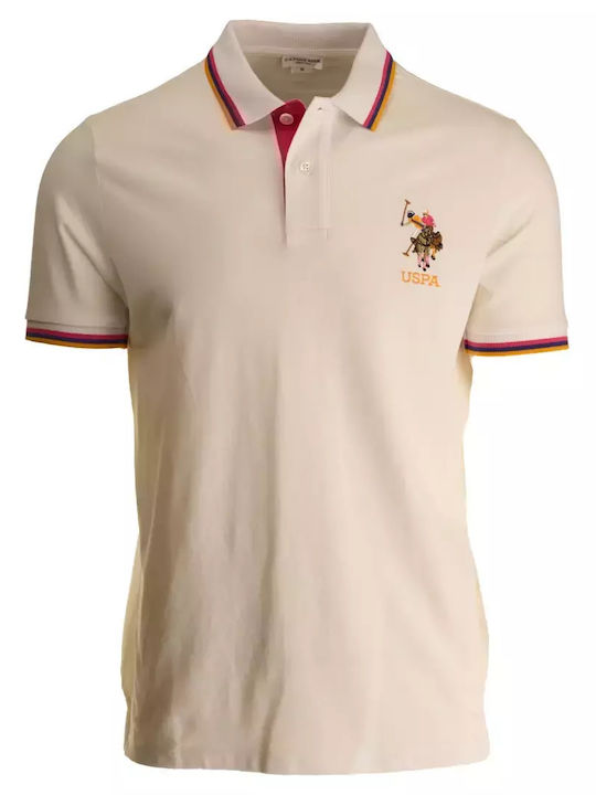 U.S. Polo Assn. Tricou Polo Alb