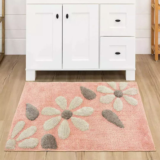 Lino Home Πατάκι Μπάνιου 2500000776 Old Pink 60x100εκ.