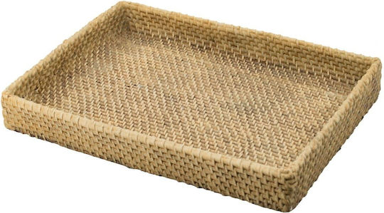 Artekko Dreptunghiular Tavă de Servire cu Mânere în Culoare Bej 44x33x7cm D9045 1buc