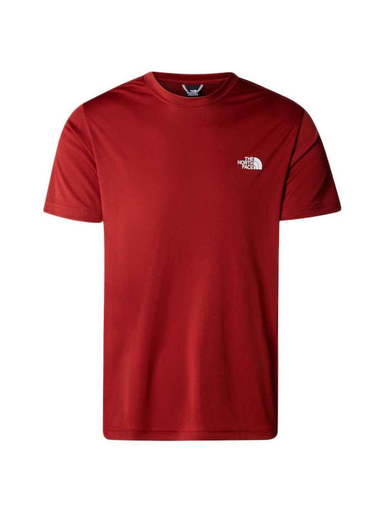 The North Face Reaxion Ανδρικό Αθλητικό T-shirt Κοντομάνικο Iron Red